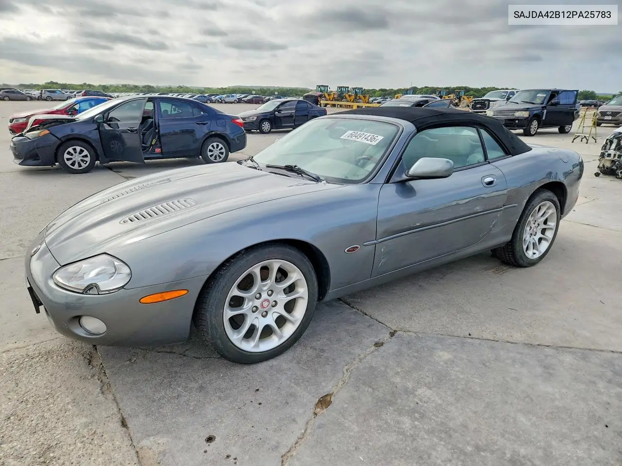 2002 Jaguar Xkr VIN: SAJDA42B12PA25783 Lot: 60491436