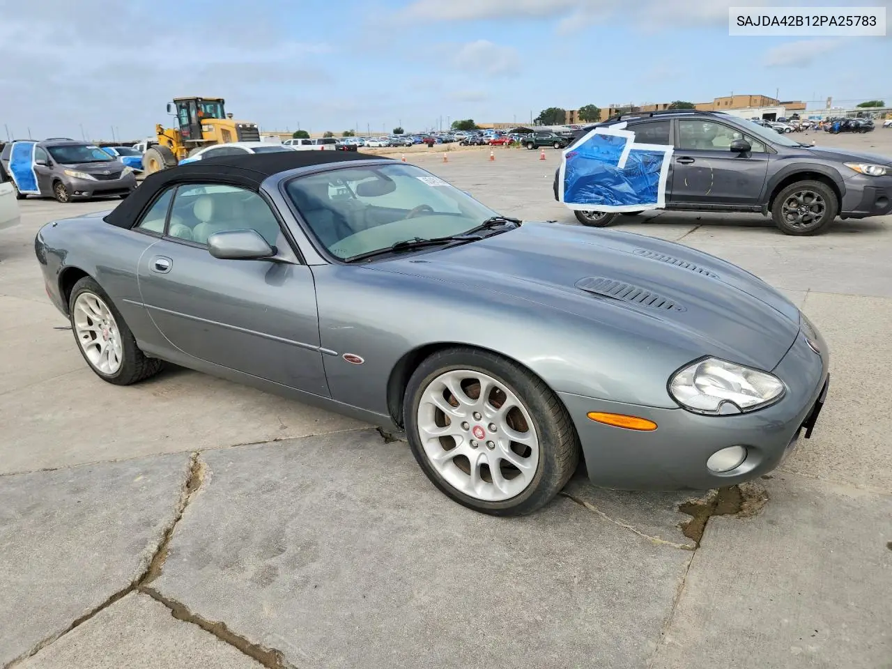 2002 Jaguar Xkr VIN: SAJDA42B12PA25783 Lot: 60491436
