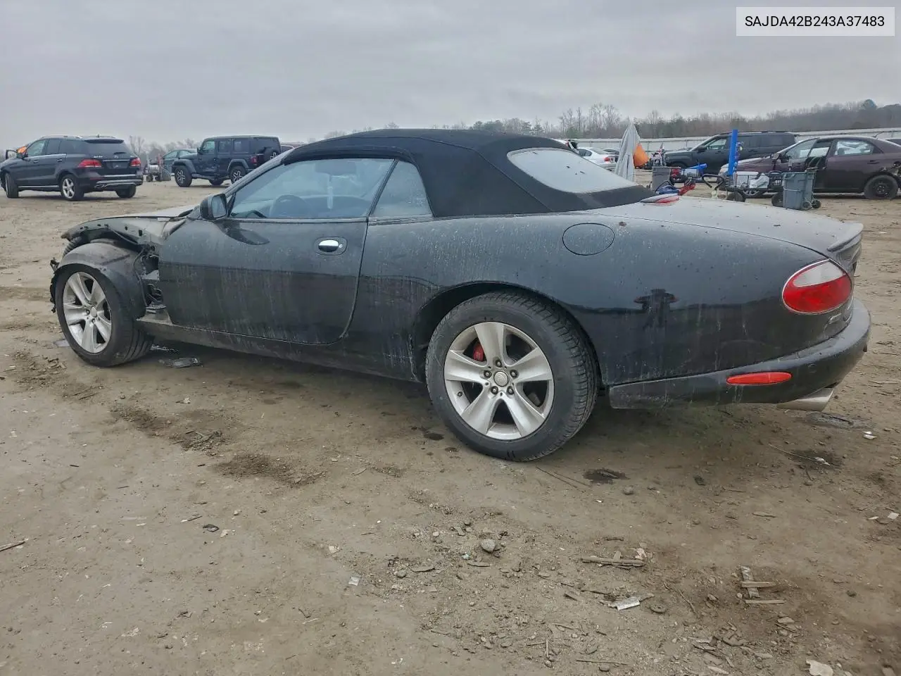 2004 Jaguar Xkr VIN: SAJDA42B243A37483 Lot: 97177155