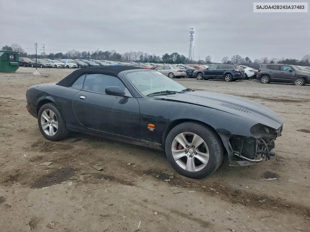 2004 Jaguar Xkr VIN: SAJDA42B243A37483 Lot: 97177155