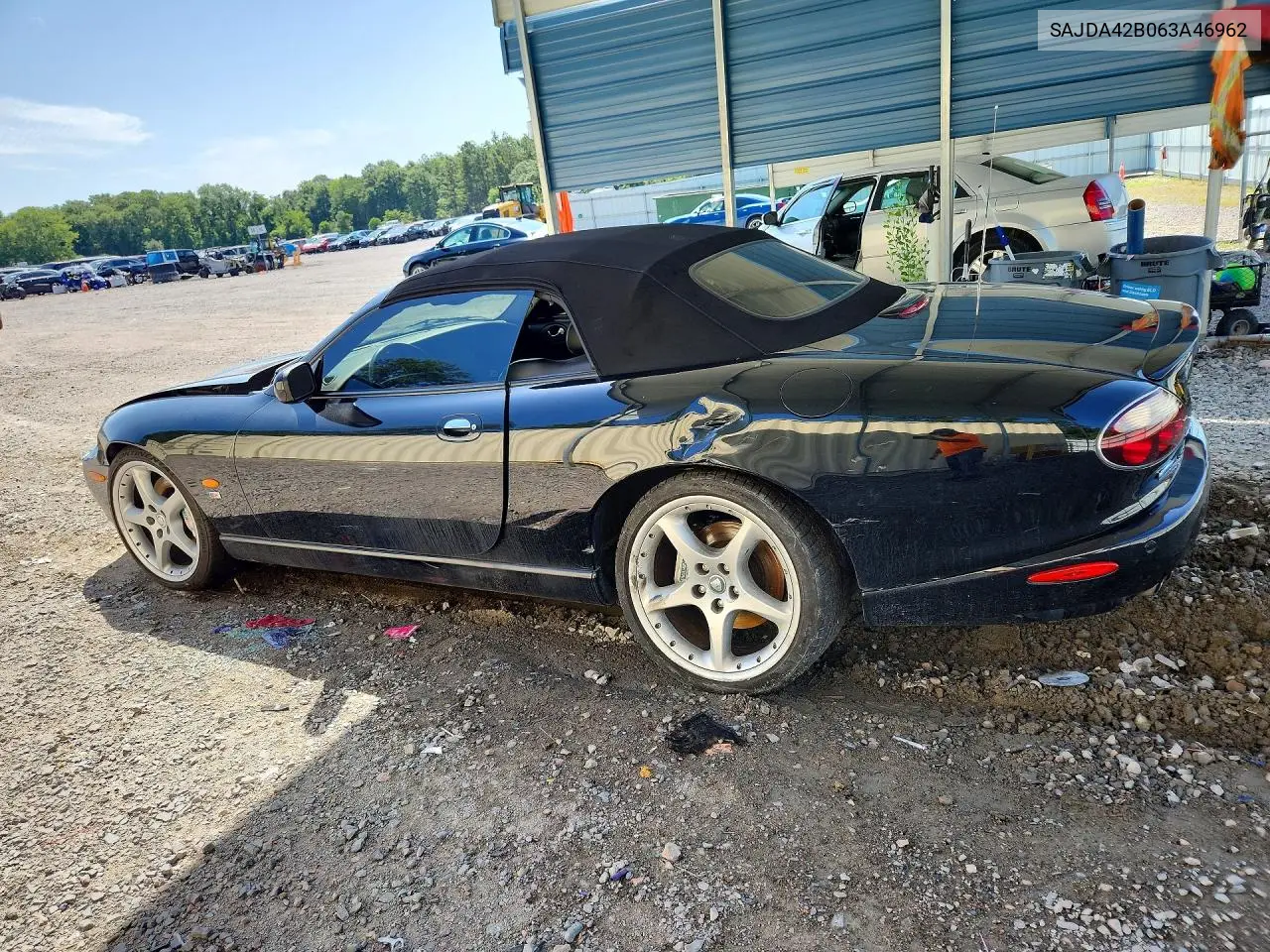 2006 Jaguar Xkr VIN: SAJDA42B063A46962 Lot: 61721516