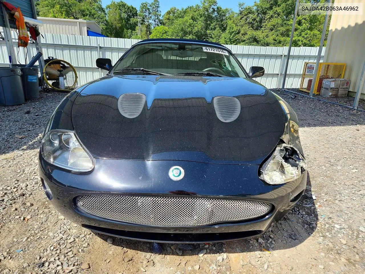 2006 Jaguar Xkr VIN: SAJDA42B063A46962 Lot: 61721516