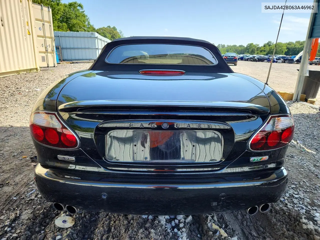 2006 Jaguar Xkr VIN: SAJDA42B063A46962 Lot: 61721516