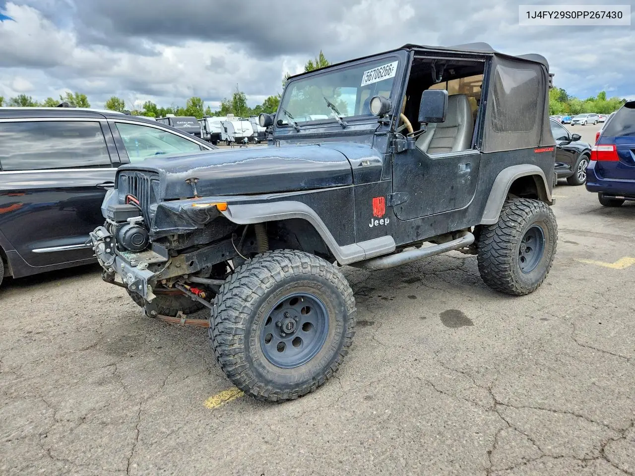 1993 Jeep Wrangler / Yj VIN: 1J4FY29S0PP267430 Lot: 56706266