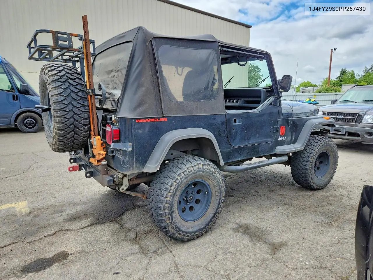 1993 Jeep Wrangler / Yj VIN: 1J4FY29S0PP267430 Lot: 56706266