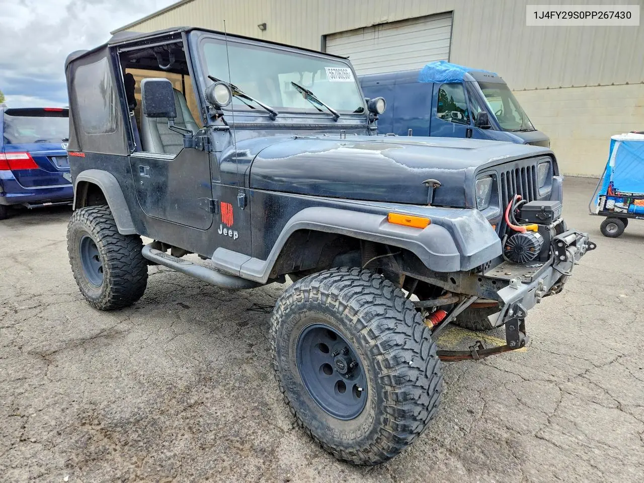 1993 Jeep Wrangler / Yj VIN: 1J4FY29S0PP267430 Lot: 56706266