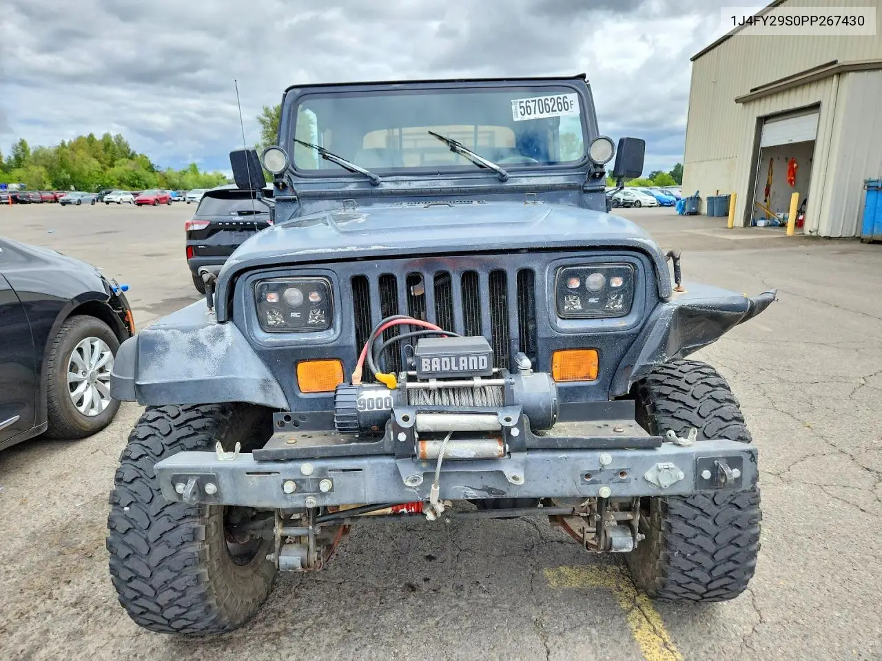 1993 Jeep Wrangler / Yj VIN: 1J4FY29S0PP267430 Lot: 56706266