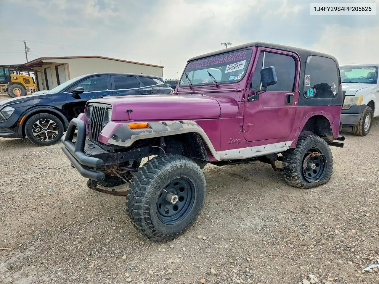 1993 Jeep Wrangler / Yj VIN: 1J4FY29S4PP205626 Lot: 56858836