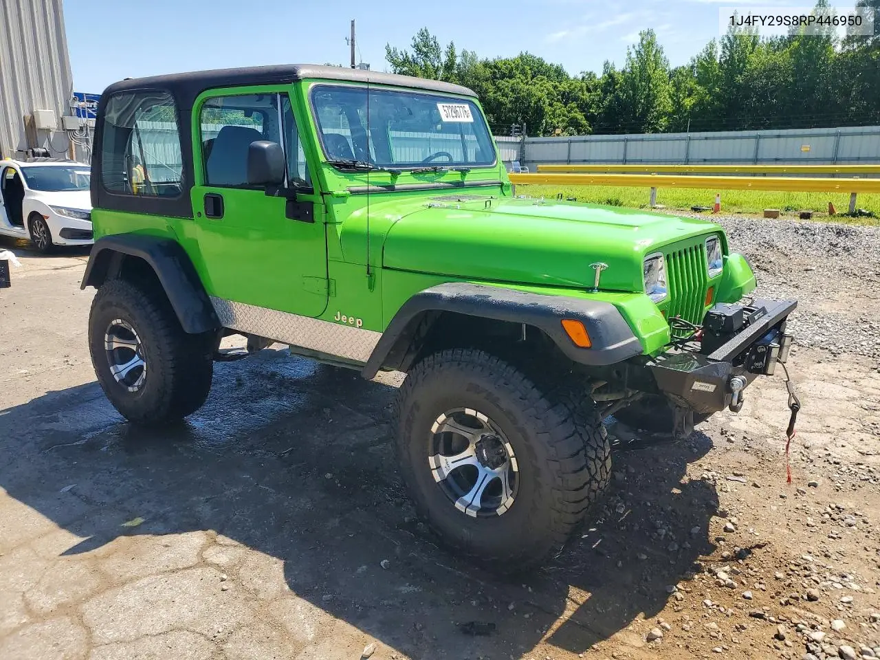 1994 Jeep Wrangler / Yj Se VIN: 1J4FY29S8RP446950 Lot: 57296776