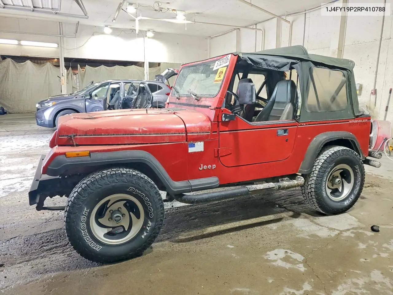 1994 Jeep Wrangler / Yj S VIN: 1J4FY19P2RP410788 Lot: 57529106