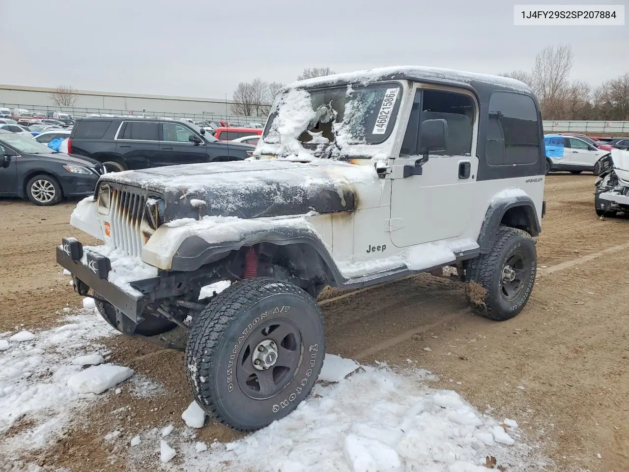 1995 Jeep Wrangler / Yj Se VIN: 1J4FY29S2SP207884 Lot: 46021586