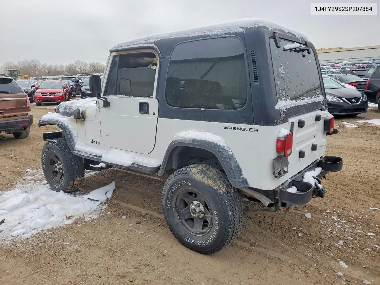 1995 Jeep Wrangler / Yj Se VIN: 1J4FY29S2SP207884 Lot: 46021586