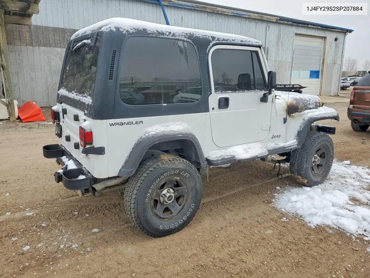 1995 Jeep Wrangler / Yj Se VIN: 1J4FY29S2SP207884 Lot: 46021586