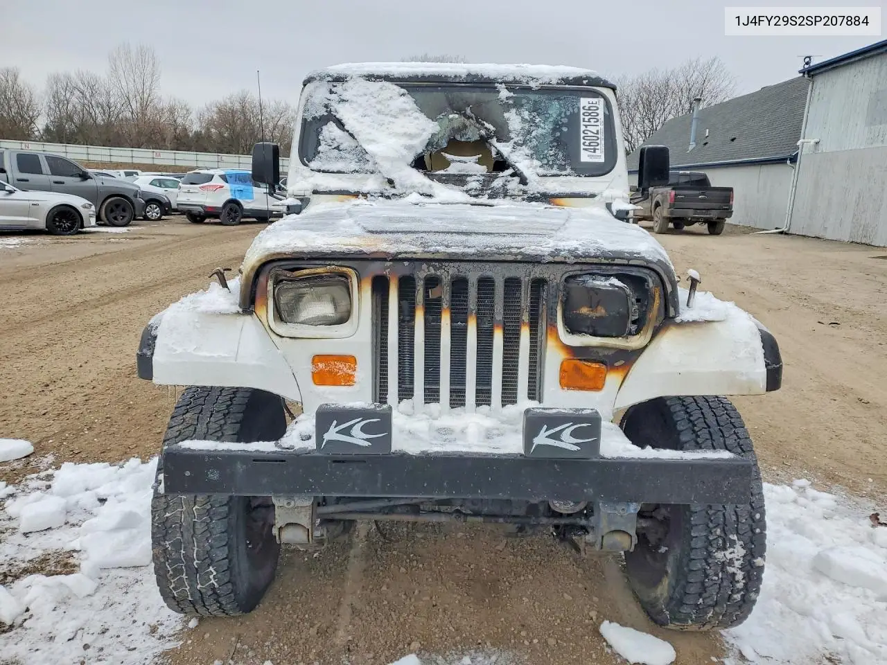 1995 Jeep Wrangler / Yj Se VIN: 1J4FY29S2SP207884 Lot: 46021586