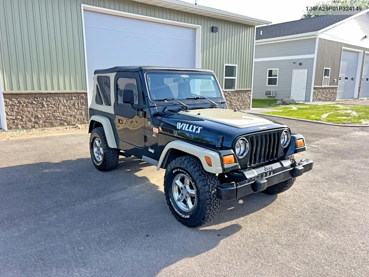 2001 Jeep Wrangler / Tj Se VIN: 1J4FA29P01P324149 Lot: 54010446