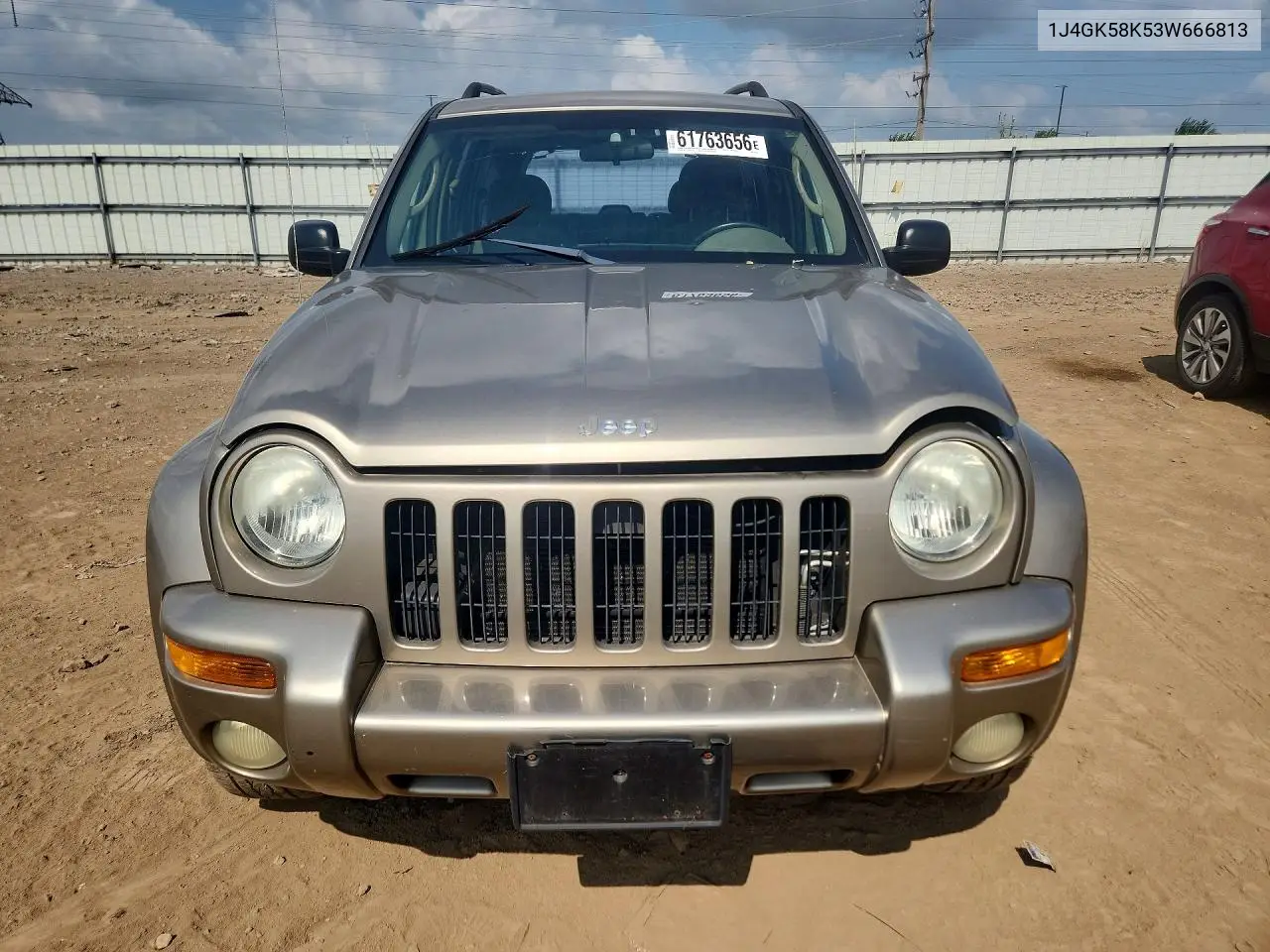 2003 Jeep Liberty Limited VIN: 1J4GK58K53W666813 Lot: 61763656