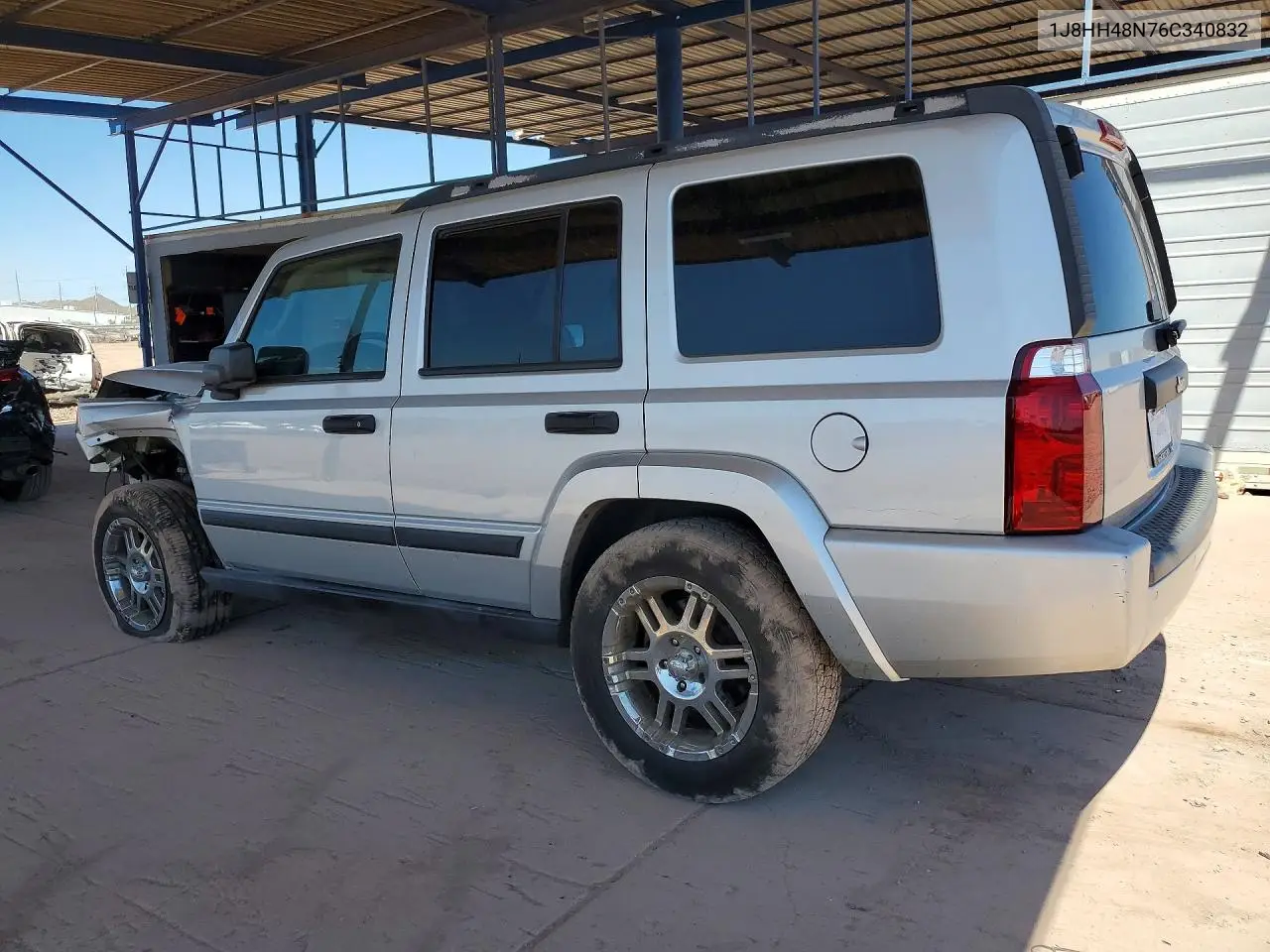 2006 Jeep Commander VIN: 1J8HH48N76C340832 Lot: 51910096