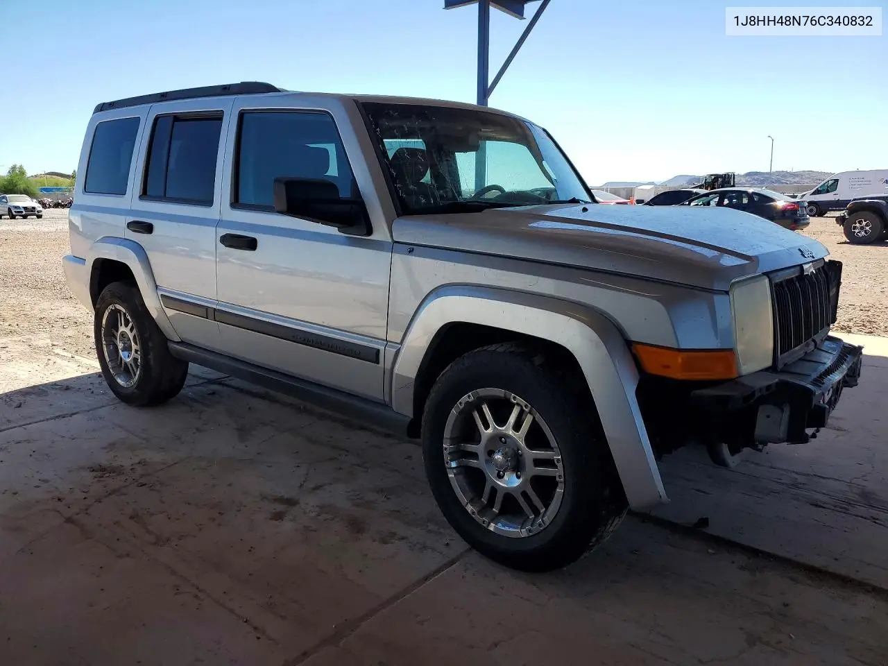 2006 Jeep Commander VIN: 1J8HH48N76C340832 Lot: 51910096