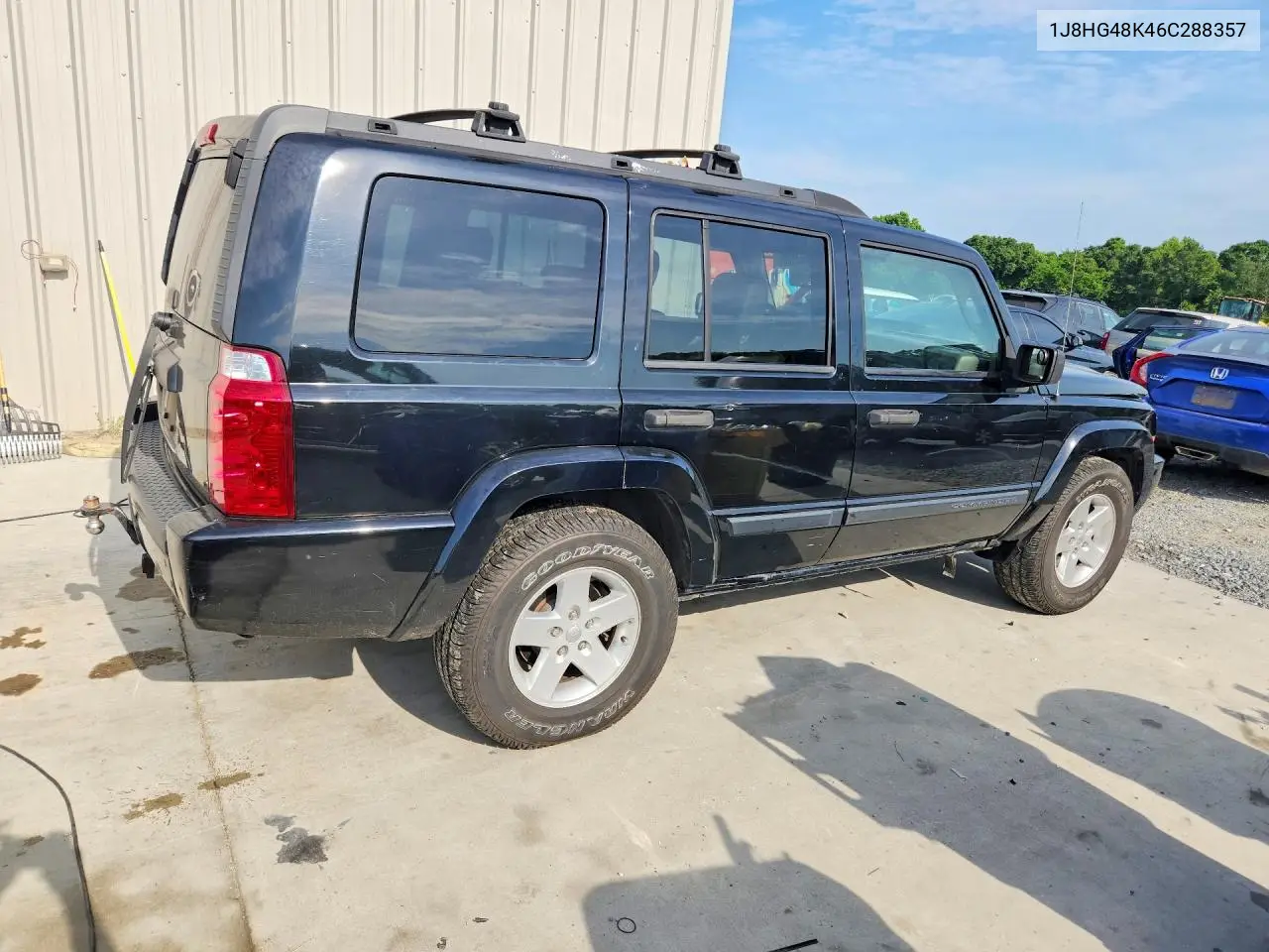 2006 Jeep Commander VIN: 1J8HG48K46C288357 Lot: 54244526