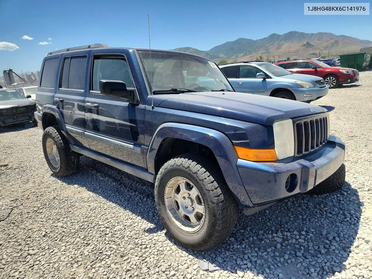2006 Jeep Commander VIN: 1J8HG48KX6C141976 Lot: 55985026