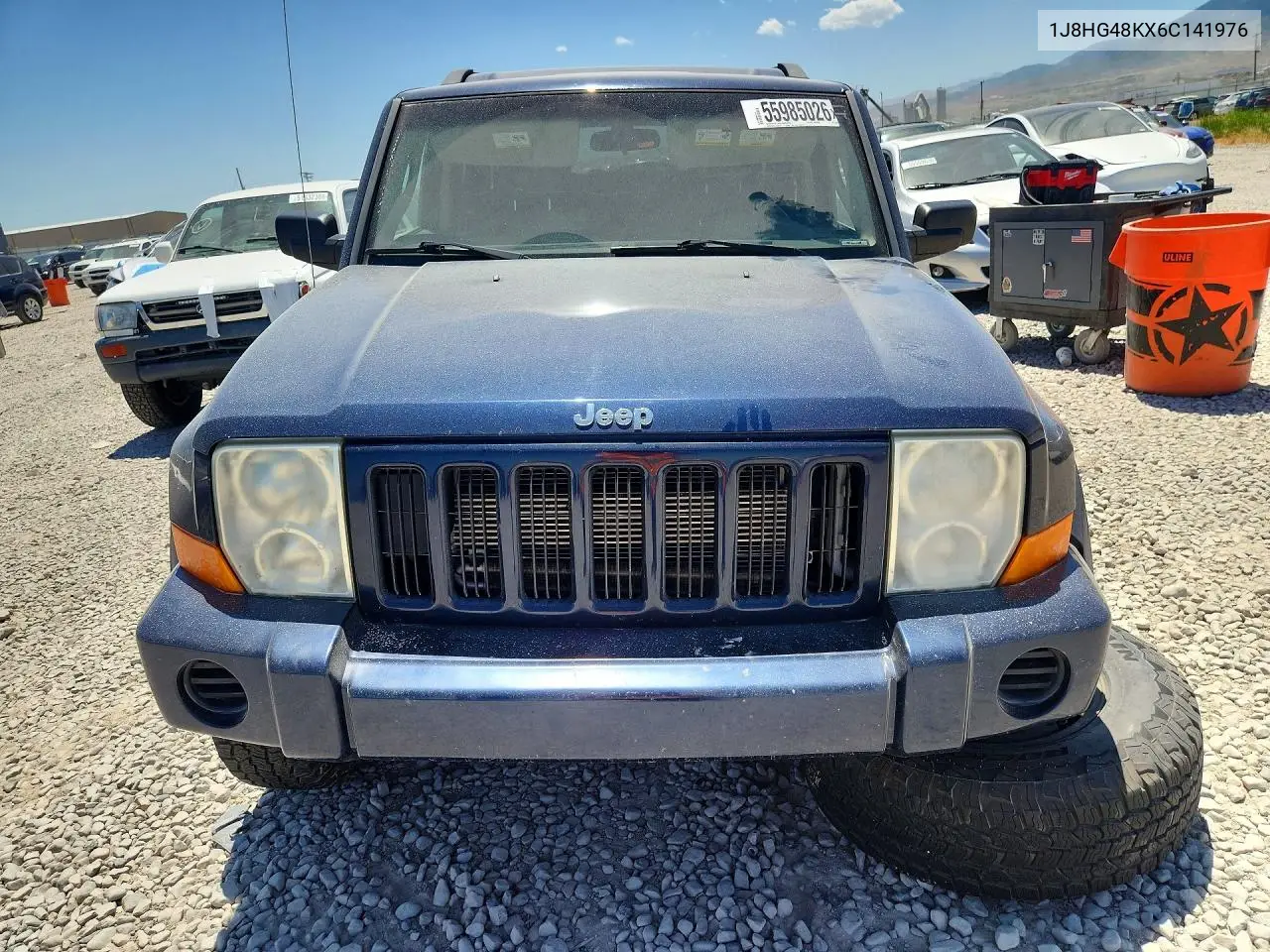 2006 Jeep Commander VIN: 1J8HG48KX6C141976 Lot: 55985026