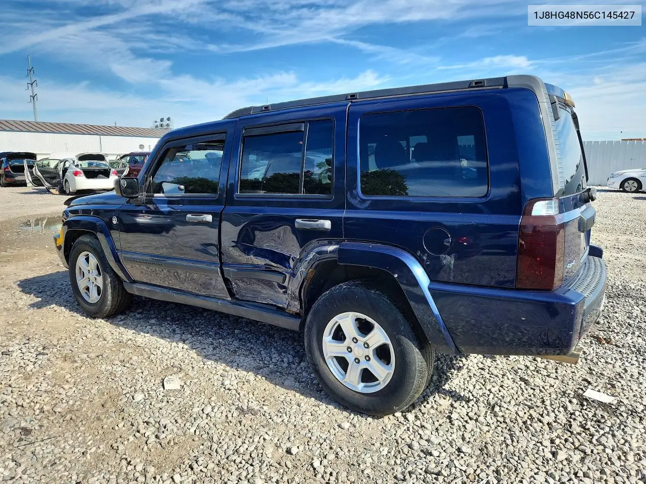2006 Jeep Commander VIN: 1J8HG48N56C145427 Lot: 56639846