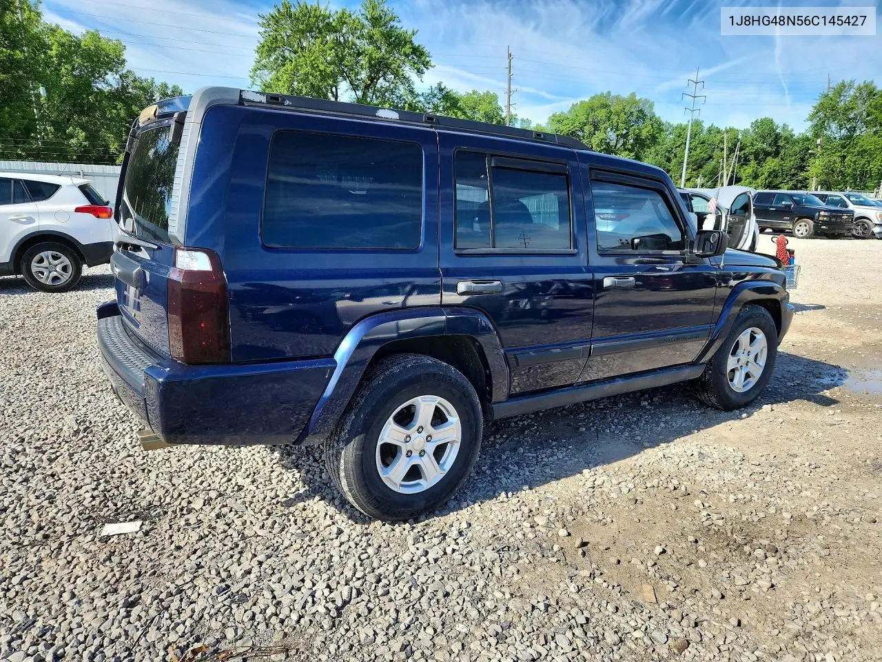 2006 Jeep Commander VIN: 1J8HG48N56C145427 Lot: 56639846