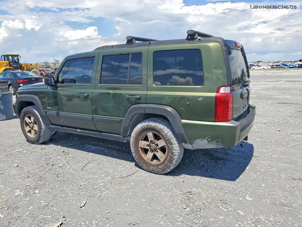 2006 Jeep Commander VIN: 1J8HH48K86C346726 Lot: 56825546