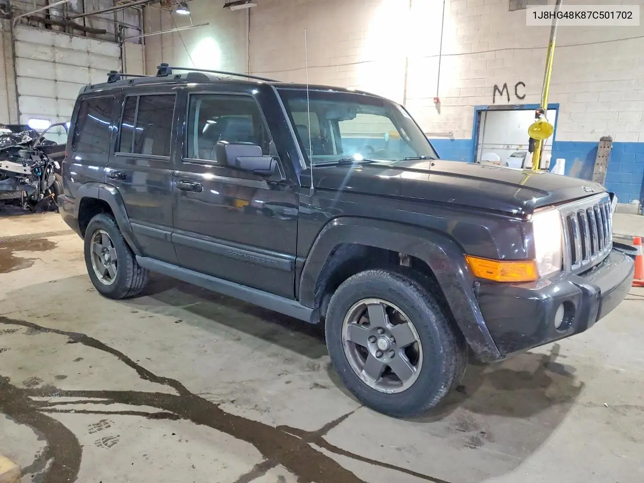 2007 Jeep Commander VIN: 1J8HG48K87C501702 Lot: 51629106