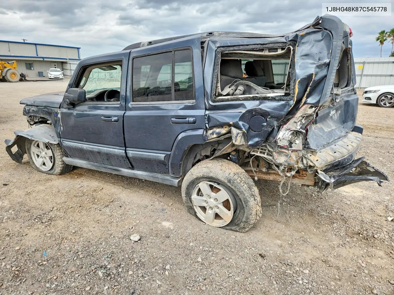 2007 Jeep Commander VIN: 1J8HG48K87C545778 Lot: 52209046