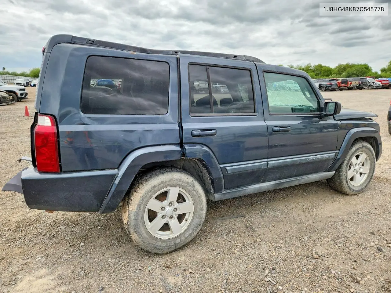 2007 Jeep Commander VIN: 1J8HG48K87C545778 Lot: 52209046