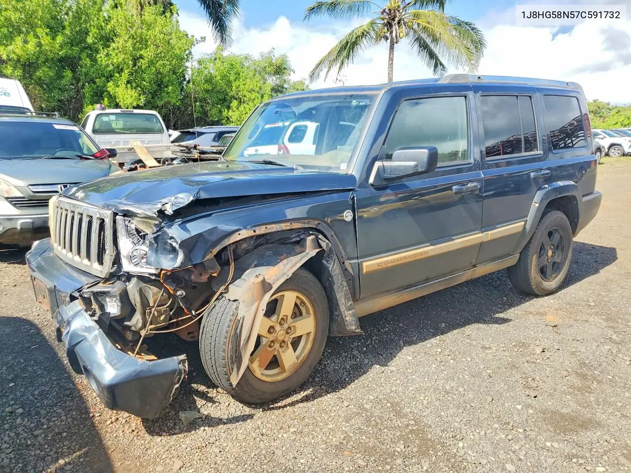2007 Jeep Commander Limited VIN: 1J8HG58N57C591732 Lot: 52942966