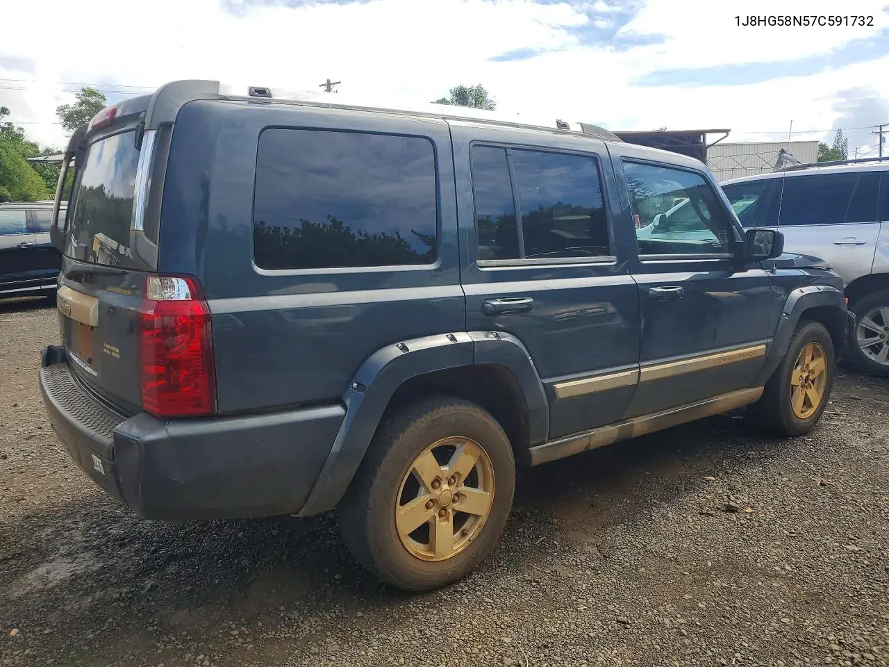 2007 Jeep Commander Limited VIN: 1J8HG58N57C591732 Lot: 52942966