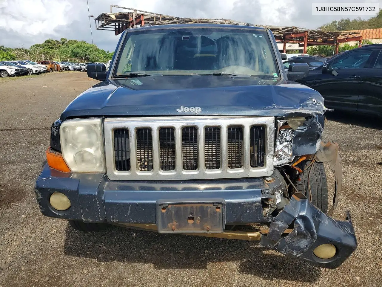 2007 Jeep Commander Limited VIN: 1J8HG58N57C591732 Lot: 52942966