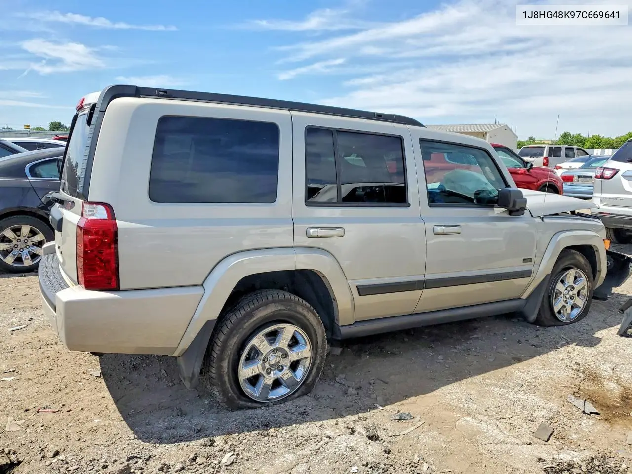 2007 Jeep Commander VIN: 1J8HG48K97C669641 Lot: 55558996