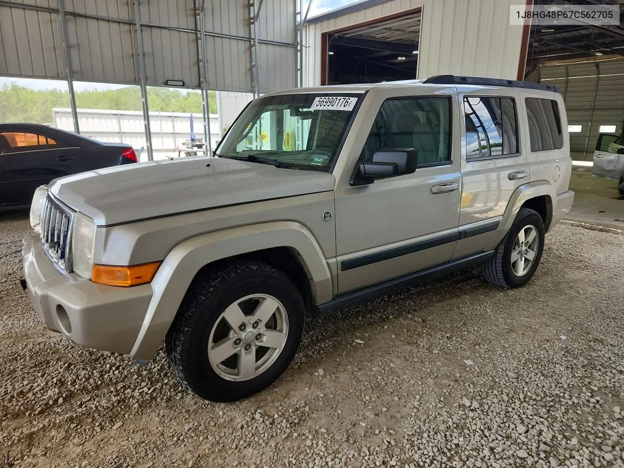 2007 Jeep Commander VIN: 1J8HG48P67C562705 Lot: 56990176