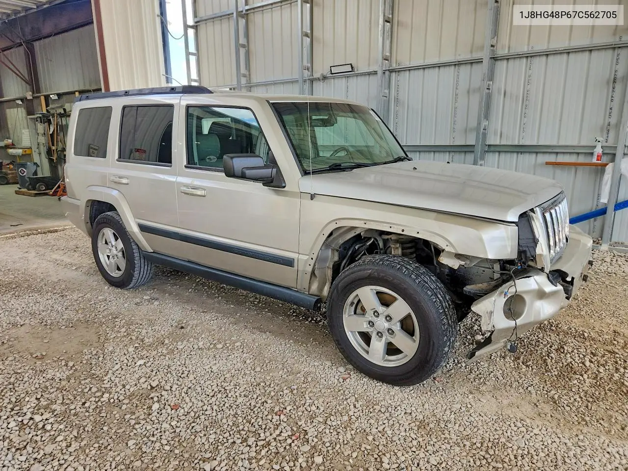 2007 Jeep Commander VIN: 1J8HG48P67C562705 Lot: 56990176