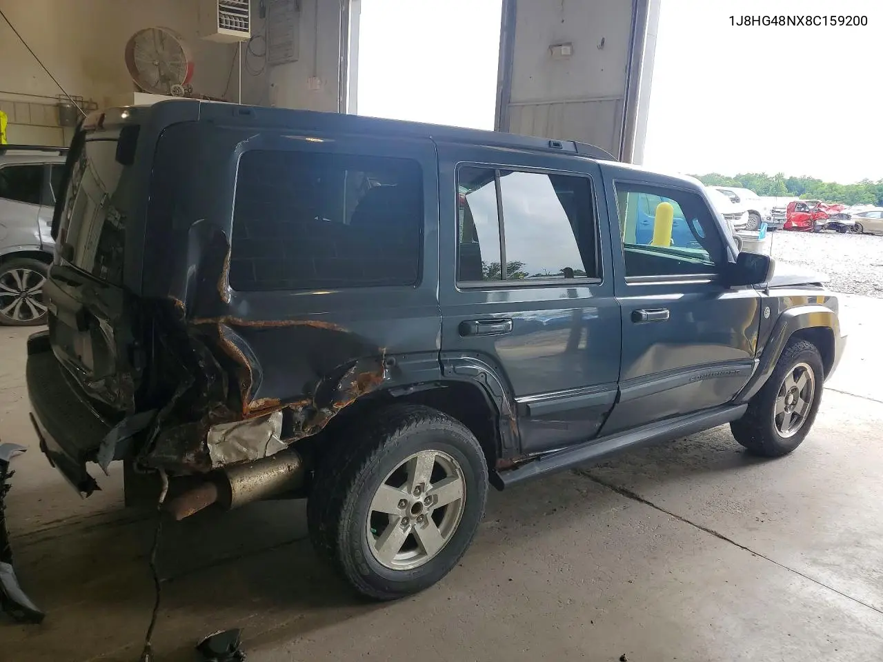 2008 Jeep Commander Sport VIN: 1J8HG48NX8C159200 Lot: 57010016