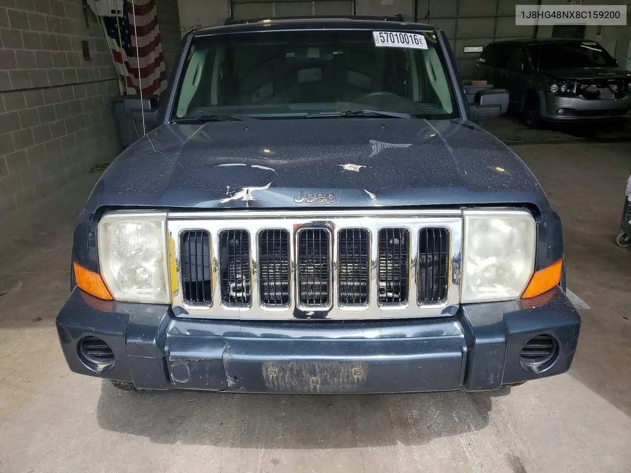 2008 Jeep Commander Sport VIN: 1J8HG48NX8C159200 Lot: 57010016