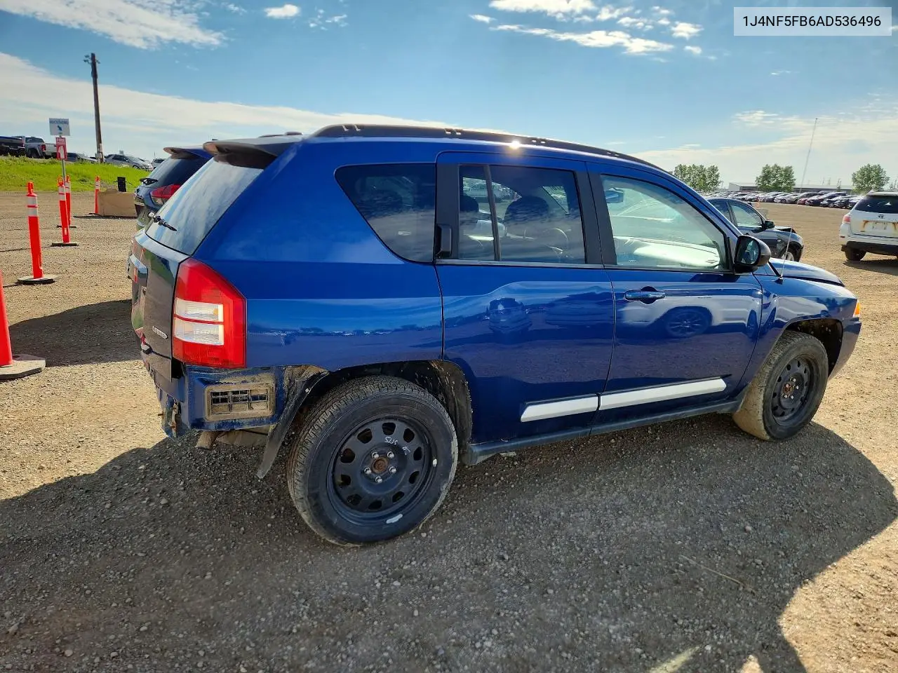 2010 Jeep Compass Limited VIN: 1J4NF5FB6AD536496 Lot: 57216376
