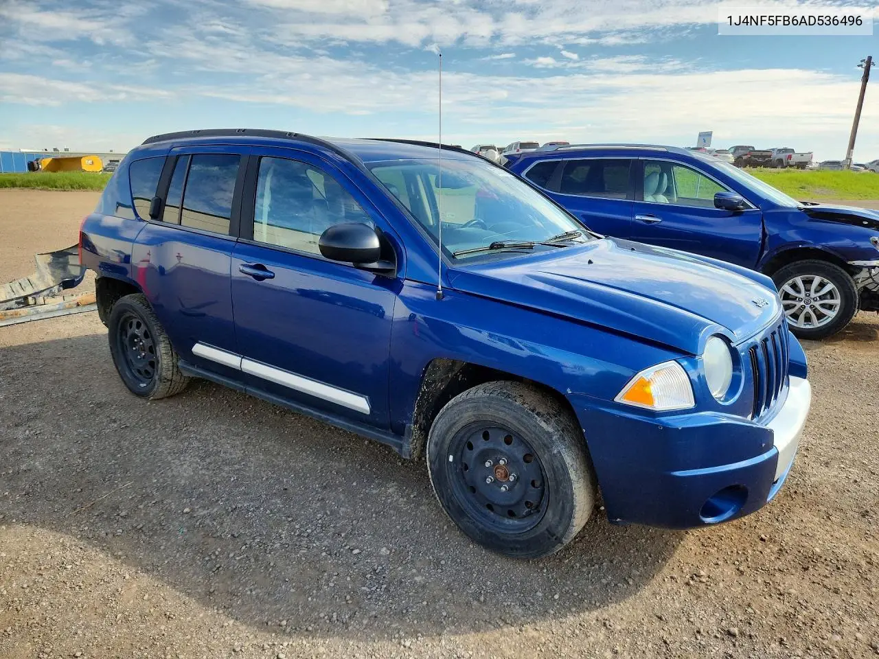 2010 Jeep Compass Limited VIN: 1J4NF5FB6AD536496 Lot: 57216376