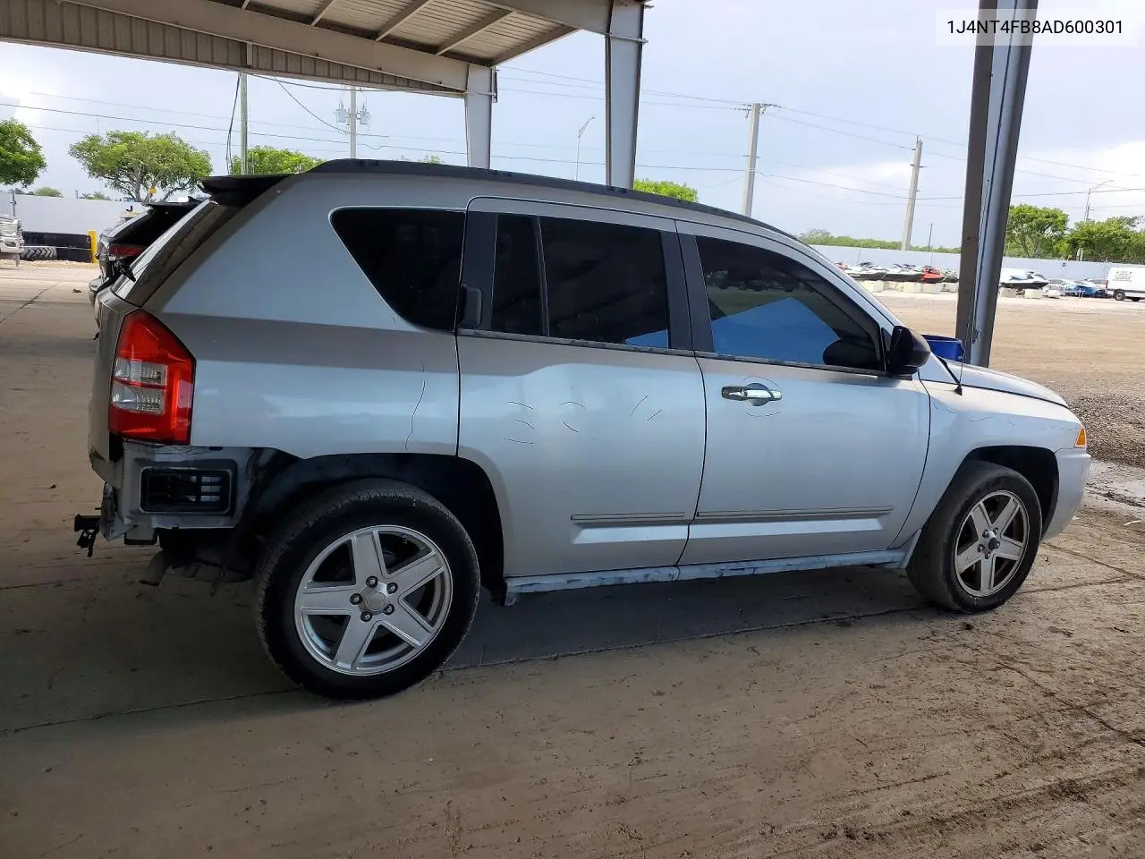 2010 Jeep Compass Sport VIN: 1J4NT4FB8AD600301 Lot: 58036916