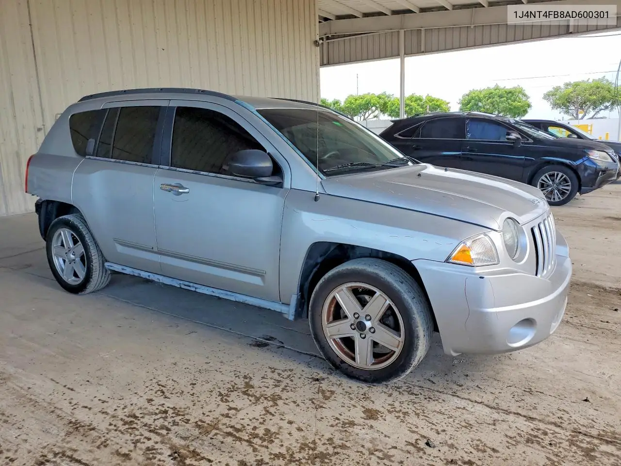 2010 Jeep Compass Sport VIN: 1J4NT4FB8AD600301 Lot: 58036916