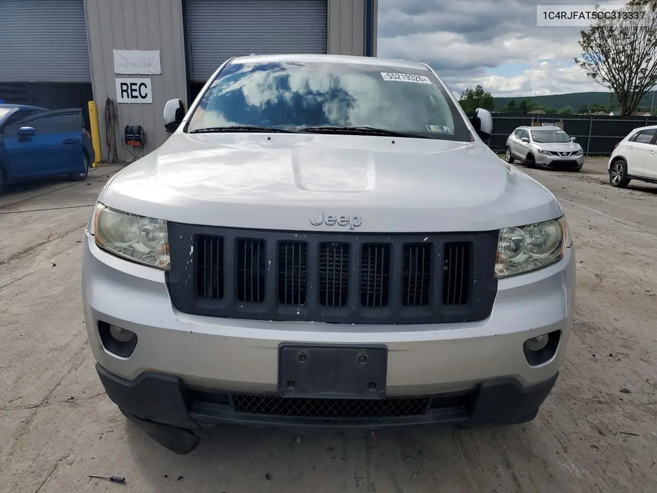 2012 Jeep Grand Cherokee Laredo VIN: 1C4RJFAT5CC313337 Lot: 55219326