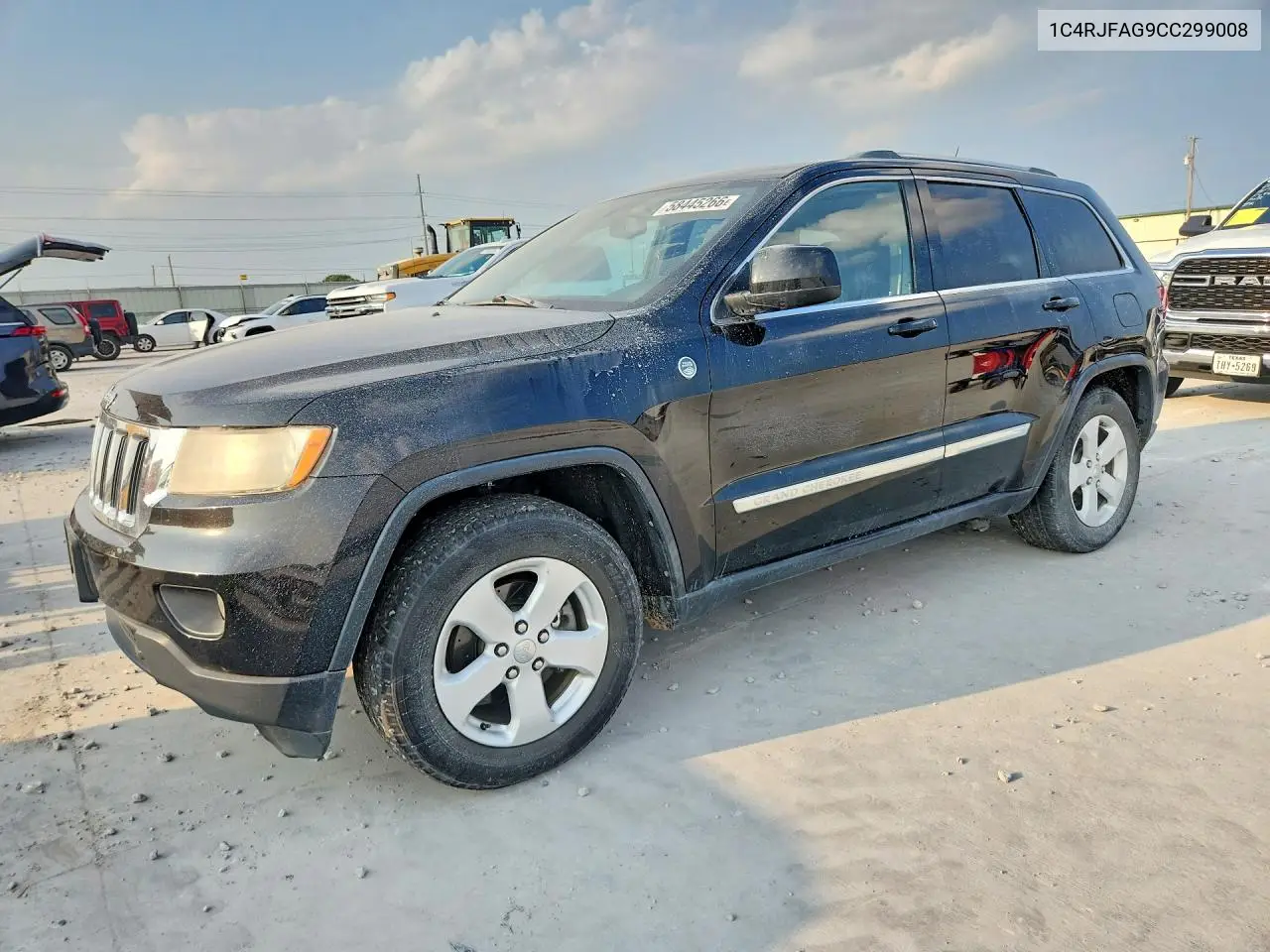 2012 Jeep Grand Cherokee Laredo VIN: 1C4RJFAG9CC299008 Lot: 58445266