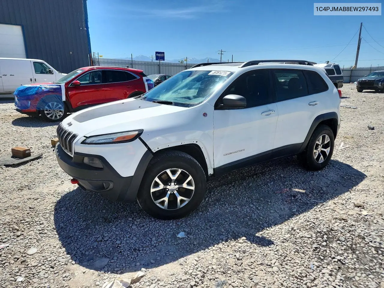 2014 Jeep Cherokee Sport VIN: 1C4PJMAB8EW297493 Lot: 57610286