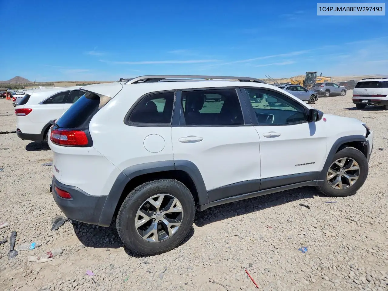 2014 Jeep Cherokee Sport VIN: 1C4PJMAB8EW297493 Lot: 57610286