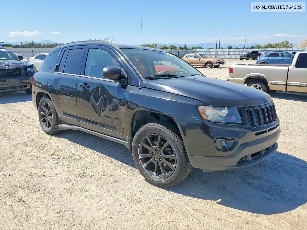 2014 Jeep Compass Sport VIN: 1C4NJCBA1ED764322 Lot: 57969486