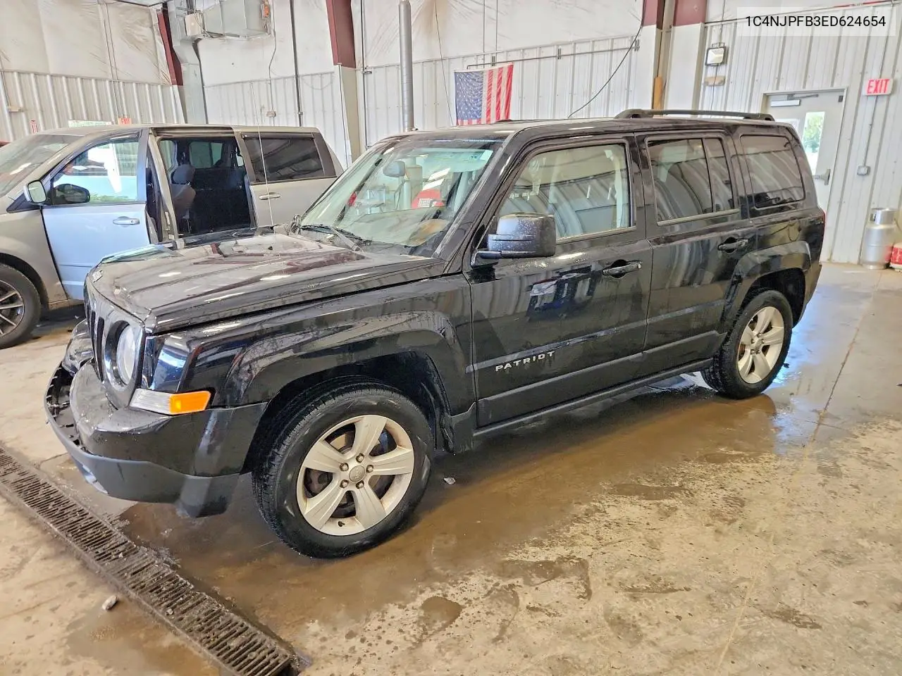 2014 Jeep Patriot Latitude VIN: 1C4NJPFB3ED624654 Lot: 61959856