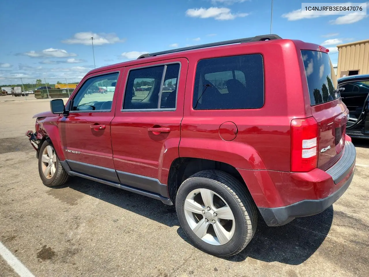 2014 Jeep Patriot Latitude VIN: 1C4NJRFB3ED847076 Lot: 62223266